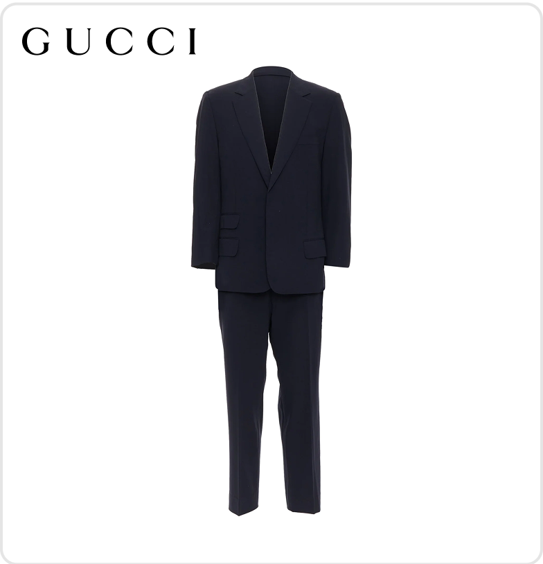 Monogram lined blazer